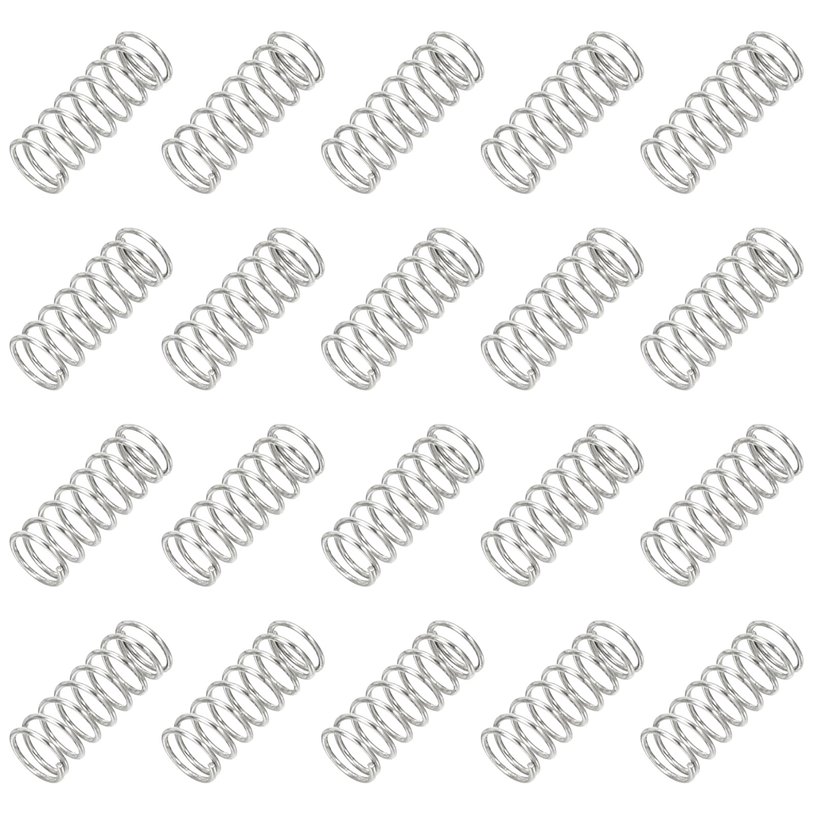 Uxcell Compression Spring Mechanical Extension Small Springs Pen ...