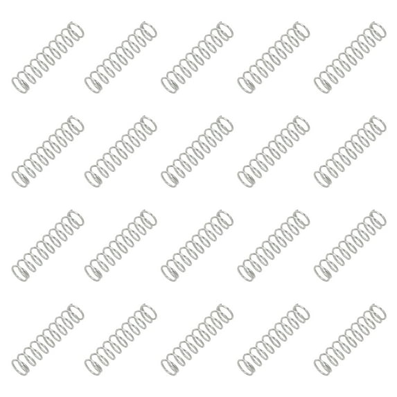 Uxcell Compression Spring Mechanical Extension Small Springs Pen Springs Assortment Kit for Shop and Home Repairs 8x0.8x35 mm