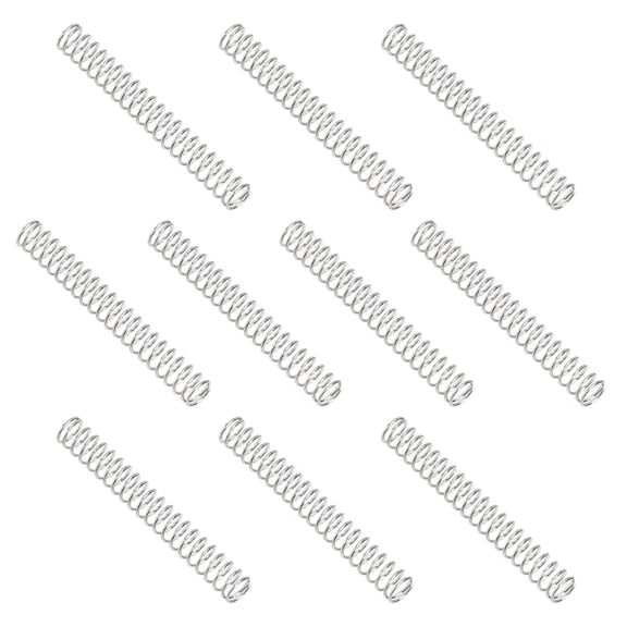 Uxcell Compression Spring Small Extension Spring for DIY Projects Home Shop Repair 4x0.4x30 mm