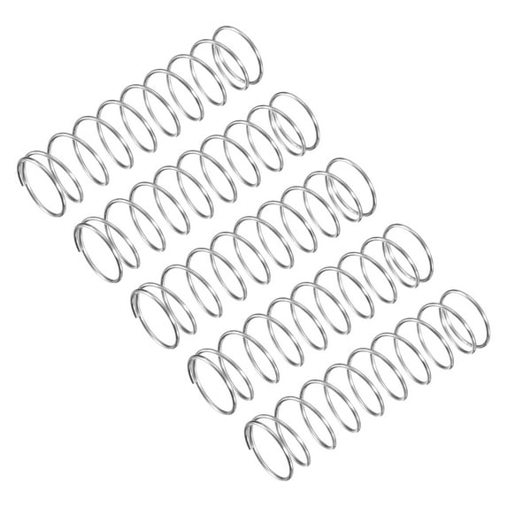 Compression Spring, 5 Pack 304 Stainless Steel, 13mm OD, 0.8mm Wire, 50mm Length