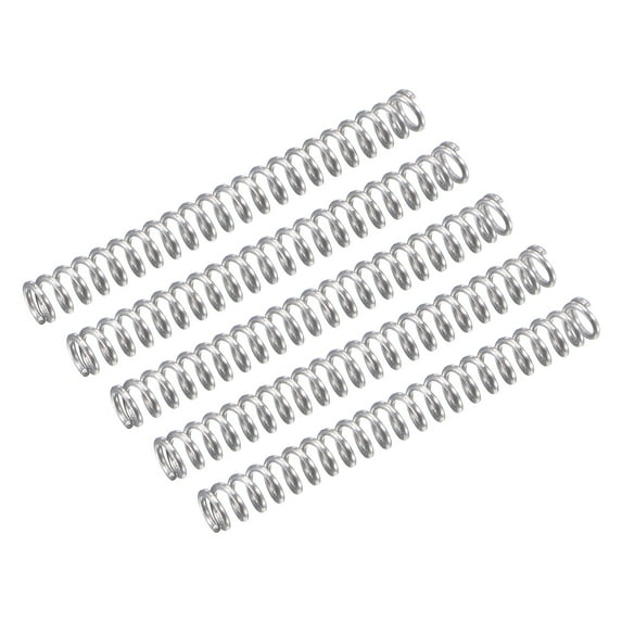 Compression Spring, 5 Pack 304 Stainless Steel, 2mm OD, 0.3mm Wire ...