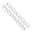 thumbnail image 1 of Compression Spring, 5Pcs 304 Stainless Steel, 12mm OD, 0.6mm Wire, 10mm Length, 1 of 6