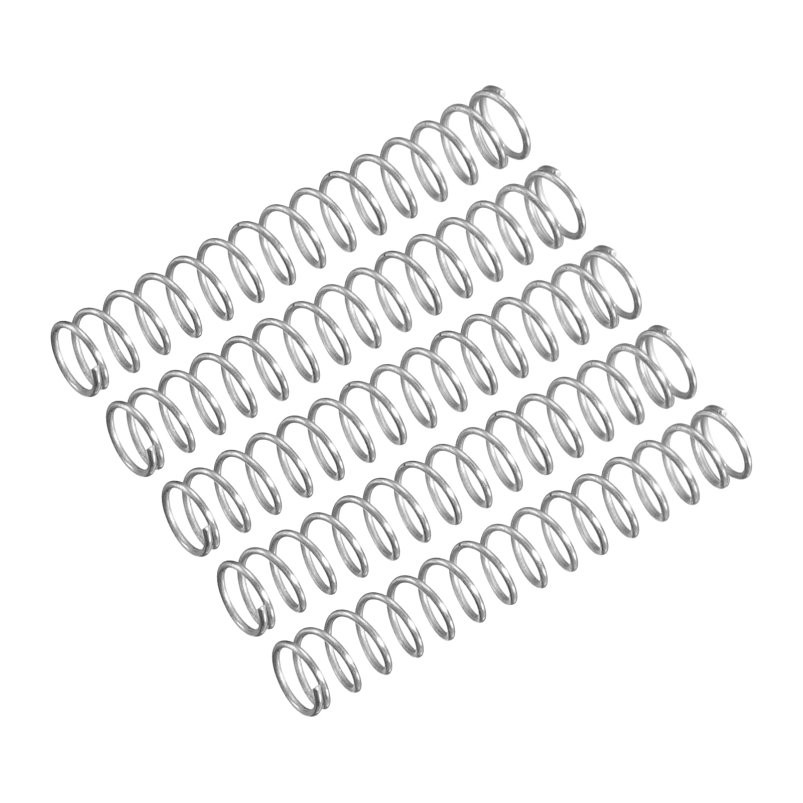 Prime-Line SP 9701 Compression Spring, Spring Steel Construction, Nickel-Plated Finish, 0.035 GA X 1/4 In. X 1 In. (6 Pack - Foto 9