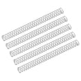 thumbnail image 1 of Compression Spring, 5Pcs 304 Stainless Steel, 4mm OD, 0.2mm Wire, 50mm Length, 1 of 6