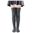thumbnail image 1 of Compression Stockings for Women – Plus Size Support Hose for Maternity Women's Knit High Boots Socks Extra Long Winter Over The Knee Stockings Leggings, 1 of 2