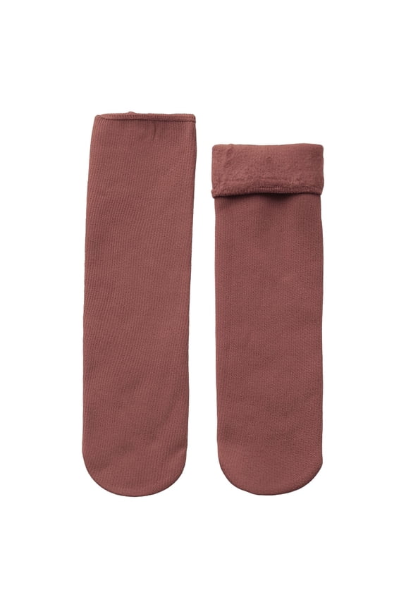 Compression Stockings for Women – Wide Calf Hose for Pregnancy Circulation Socks For Women Fleececozy Soft Velvet Slim Thermal Socks Fleececozy Socks Winter Warm Snow Socks Features: