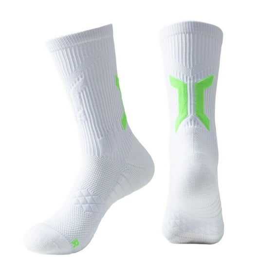 Compression Stockings for Women 15-20 mmHg – Wide Calf Hose for Nurses 1 Pairs Of Spring And Autumn Printed Men's Medium Tube Socks