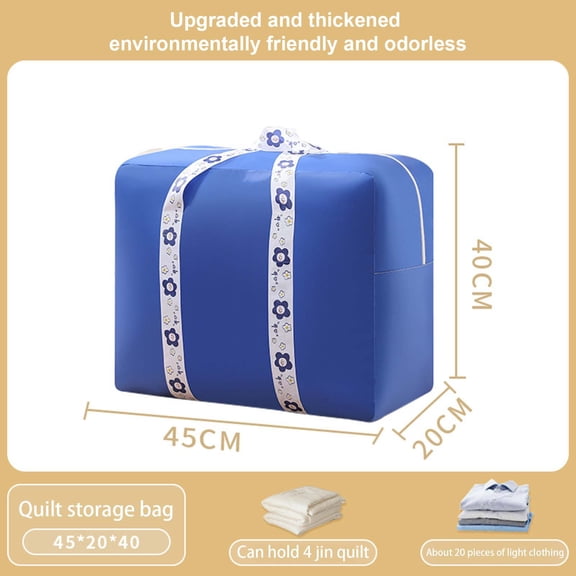 Compression Storage Bag for Blankets and Comforters | Space Saving Organizer | Water Resistant Packing Cube for Travel, Home, and Closet | Heavy Duty Storage Bag for Bedding and Sweaters