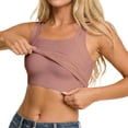 thumbnail image 1 of Compression Tank Tops Seamless Square Neck Compression Top Body Shaping Vest, 1 of 5