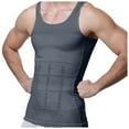 thumbnail image 1 of Compression Tank Tops Shirts for Men Workout Vest Tight Compression Tank Tops for Workout & Training B-Grey XL, 1 of 4
