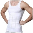 thumbnail image 1 of Compression Tank Tops Shirts for Men Workout Vest Tight Compression Tank Tops for Workout & Training White XXL, 1 of 4