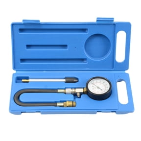 Compression Tester Gauge Set, Compression Tester Automobile Engine Compression Tester with Hose,M14 Adapter