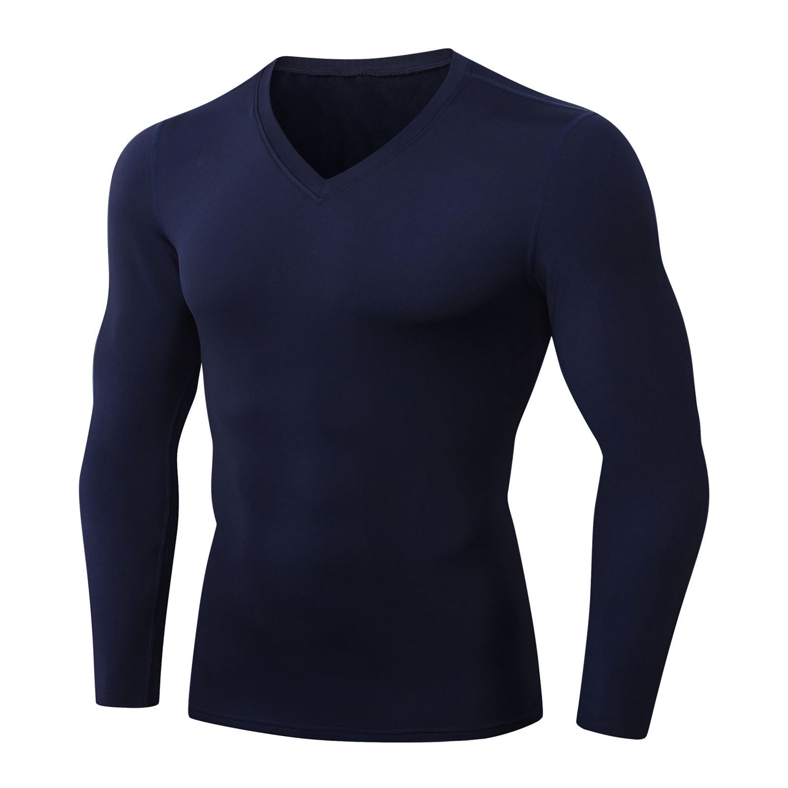 Compression Tops for Men Long Sleeve Men's Running Top Quick Dry Gym ...