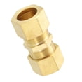 thumbnail image 1 of Compression Tube Pipe Fitting, 3/4" Compression Union Connector Adapter, 1 of 6