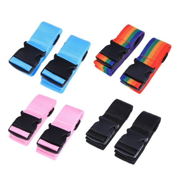 Compression Utility Strap Suitcase Belt Travel Accessories Luggage for Suitcases Trolley 2pcs