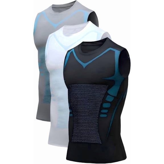 V Boost V2 Compression Shirt Men,Sleeveless Compression Vest for Men