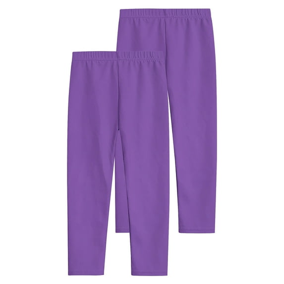 Compression Yoga Leggings for Toddler Kids on Clearance 2pc Toddler Kids Comfortable Leggings for Girls Leggings Great for Softness and Breathability Pants Size 3 Years