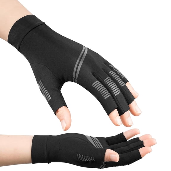 Vlela Arthritis Gloves for Women for Pain,All-Around Compression Gloves for Men,Finger extension with Anti-Slip Grip,Support Gloves for Pain Relief,Carpal Tunnel