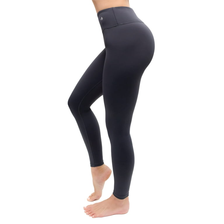 CRZ YOGA Women's Hugged Feeling Compression Leggings 25 Inches - Thick High  Waisted Tummy Control Workout Leggings Black XX-Small at  Women's Clothing  store