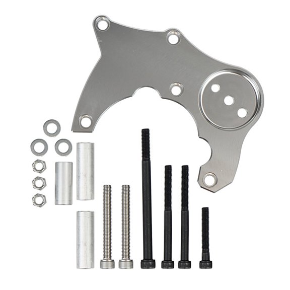 Compressor Bracket Strong High Mount Bracket Kit Mount Engine Conversion Bracket For 1999-2013 LS6 4.8 5.3