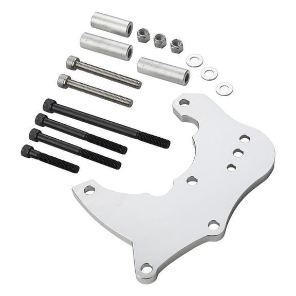Compressor Bracket Strong High Mount Bracket Kit Mount Engine Conversion Bracket For 1999-2013 LS6 4.8 5.3
