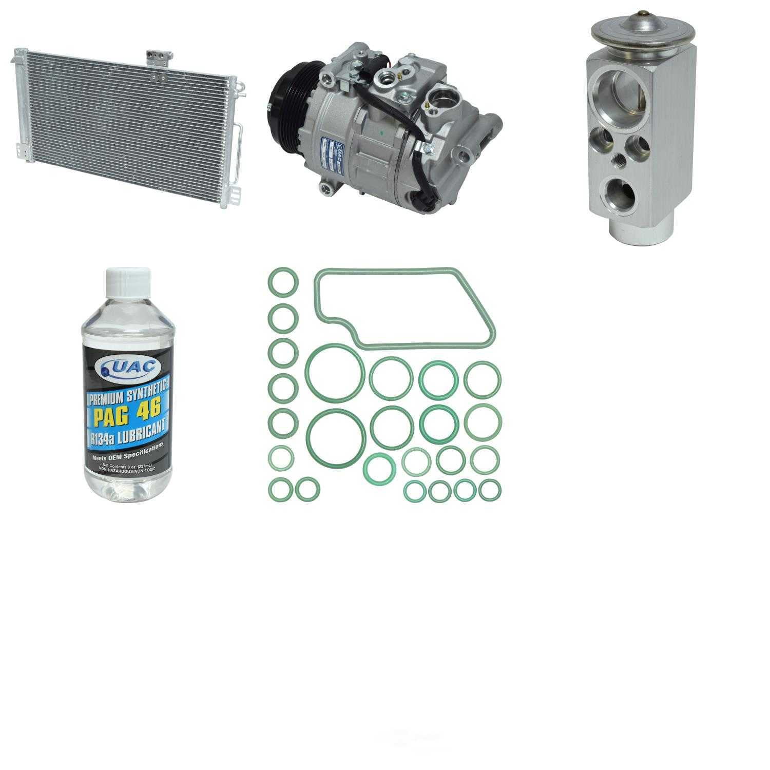 Compressor Condenser Replacement Kit Fits select: 2004-2005 MERCEDES-BENZ CLK