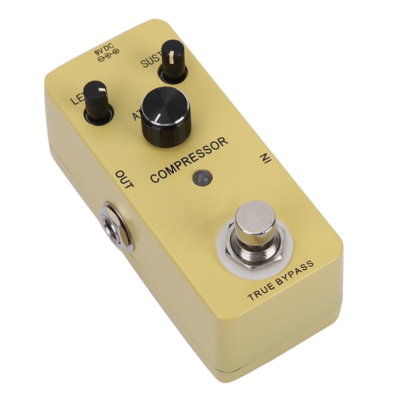 Compressor Guitar Effect Pedal Zinc Alloy Shell Guitar Parts Accessories