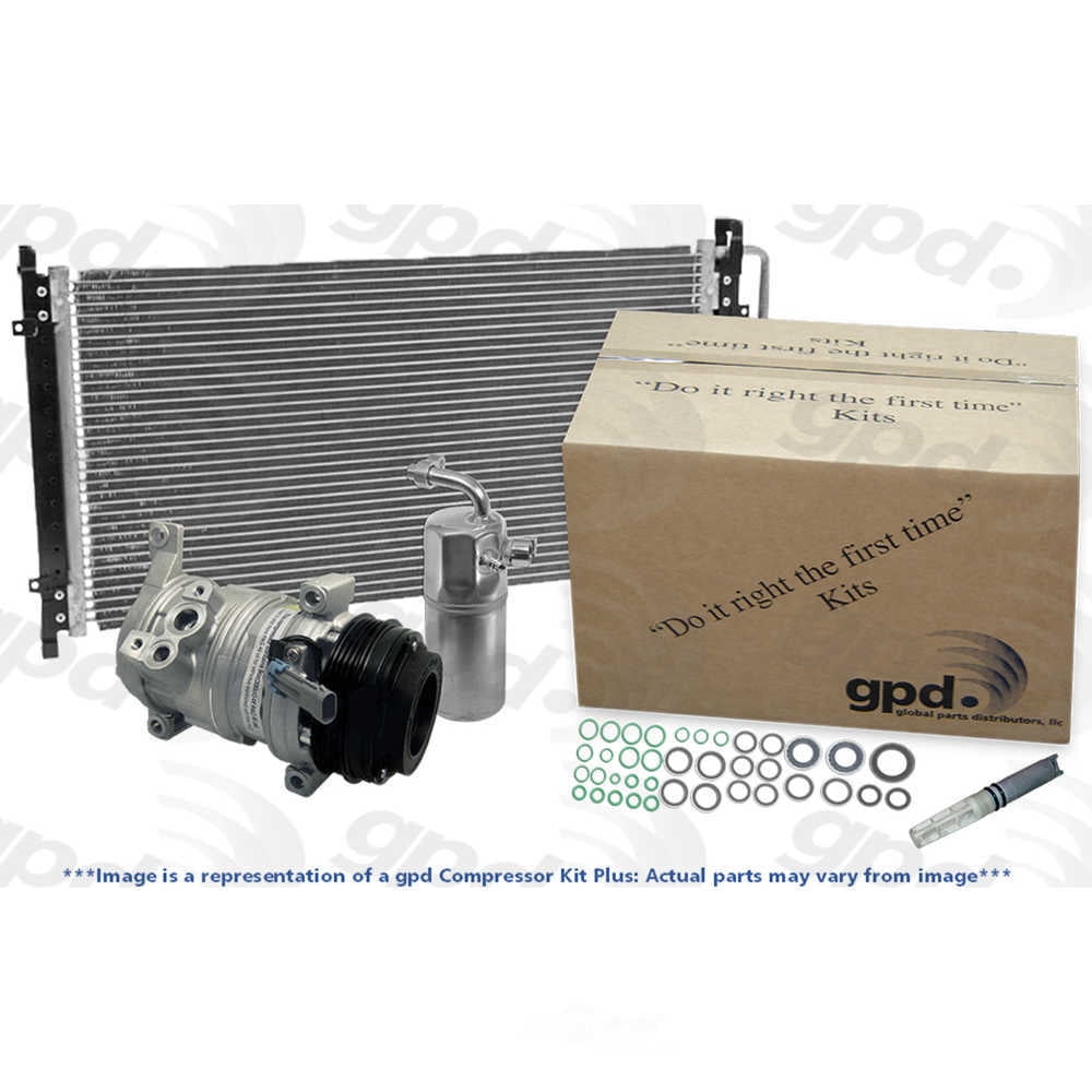 Global Parts Distributors LLC 9645558A Compressor Kit New w/ Condenser