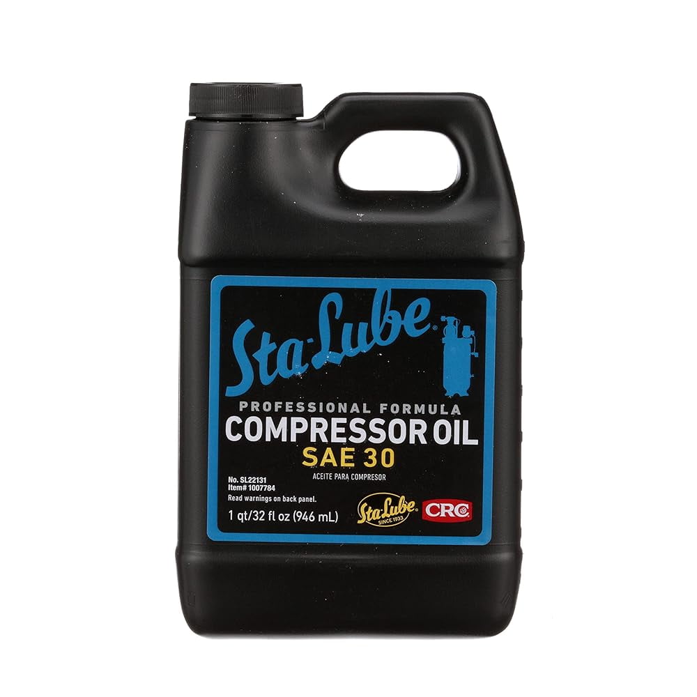 Compressor Oil SL2213132 Fl Oz., Professional Formula SAE 30 Oil For