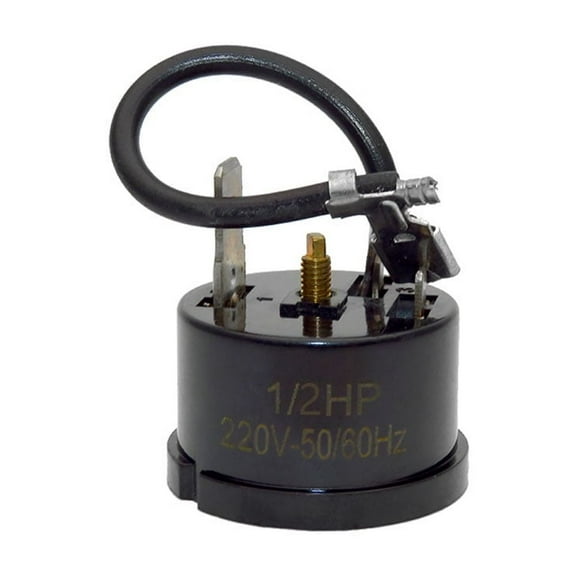 Compressor Protector Refrigerator Thermal Overload Protector,1/2HP 1/3HP 1/4HP 1/5HP 1/6HP Refrigerator Compressor Overload Thermal Protector PTC Start Relay Protector Freezer Replace Part