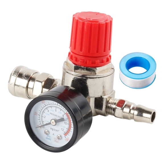 Compressor Regulator switches With 140PSI Gauge And Universal