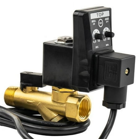 Compressor Source CS-1PCD110, ABS Plastic 1/2" 2/2 Way Direct Acting Valve