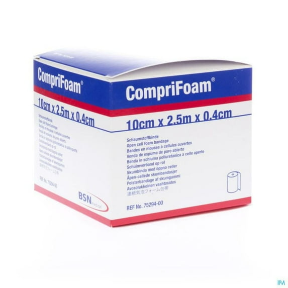 Comprifoam Foam Padding Bandage White 7529400, 1 Ct