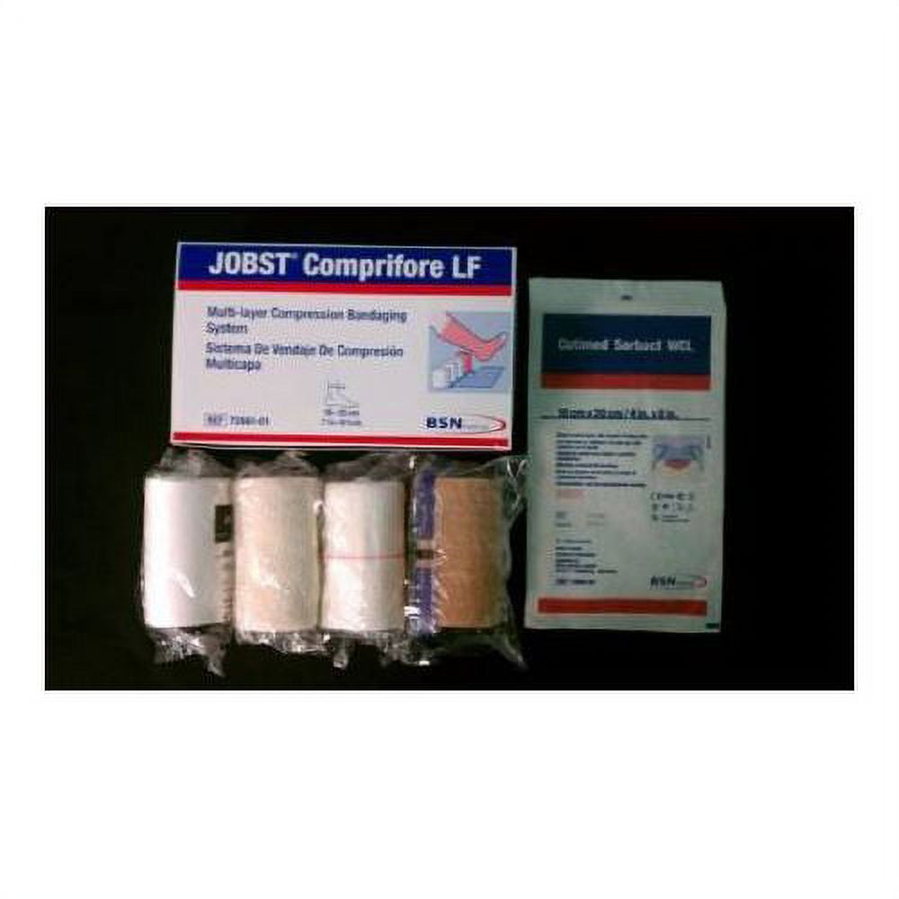 Comprifore 4Layer Compression Bandaging System for Reduced Compression