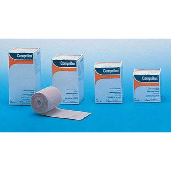 Comprilan Compression Bandage. Dimensions: 3.9" x 328' (10cm x 10m), Unit: Single Roll