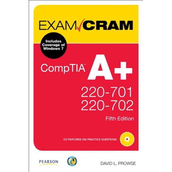 Pre-Owned CompTIA A+ 220-701 and 220-702 (Exam Cram)