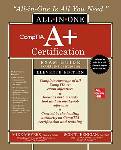 Pre-Owned Comptia A+ Certification All-In-One Exam Guide, Eleventh ...