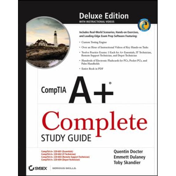 Pre-Owned CompTIA A+ Complete Study Guide, Deluxe Edition (Hardcover) 047004831X 9780470048313