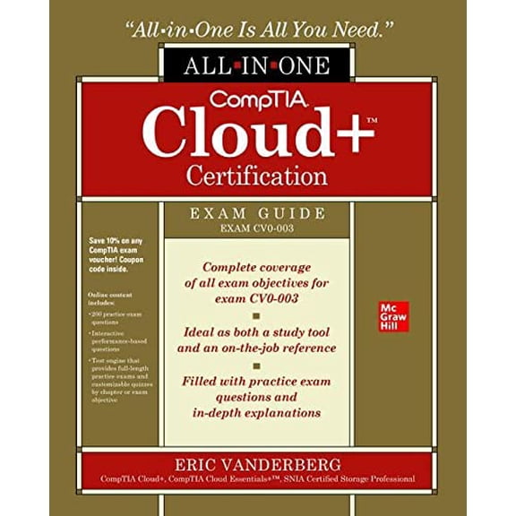 Pre-Owned Comptia Cloud+ Certification All-In-One Exam Guide (Exam Cv0-003) (Paperback) 1264264879 9781264264872
