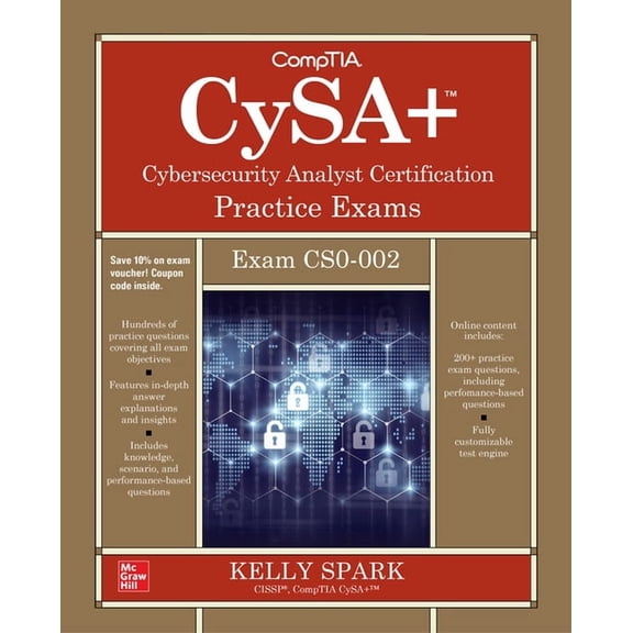Comptia Cysa+ Cybersecurity Analyst Certification Practice Exams (Exam Cs0-002) (Paperback)