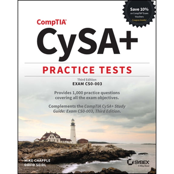 Pre-Owned Comptia Cysa+ Practice Tests: Exam Cs0-003 (Paperback) 1394182937 9781394182930