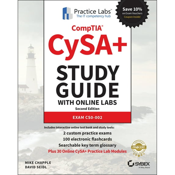 Comptia Cysa+ Study Guide with Online Labs: Exam Cs0-002 (Paperback)