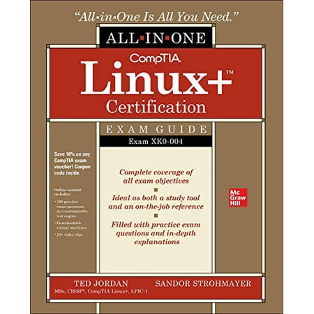 Pre-Owned Comptia Linux+ Certification All-In-One Exam Guide: Exam Xk0-004 (Paperback) 1260457346 9781260457346