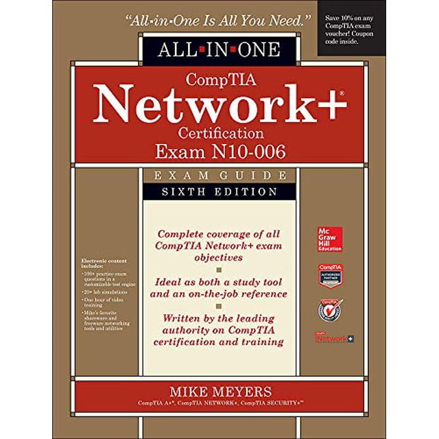 Pre-Owned Comptia Network+ All-in-one Exam Guide: Exam N10-006 ...