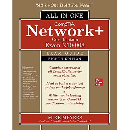 Pre-Owned Comptia Network+ Certification All-In-One Exam Guide Eighth Edition (Exam N10-008) (Hardcover) 1264269056 9781264269051