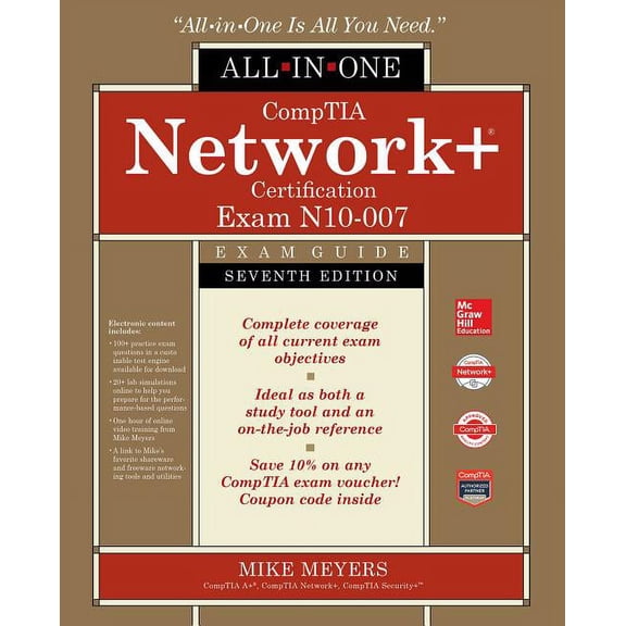 Pre-Owned Comptia Network+ Certification All-In-One Exam Guide, Seventh Edition (Exam N10-007) (Hardcover)