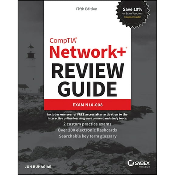Pre-Owned Comptia Network+ Review Guide: Exam N10-008 (Paperback) 111980695X 9781119806950