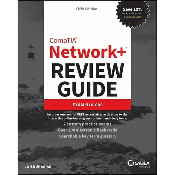 Comptia Network+ Review Guide: Exam N10-008, (Paperback)