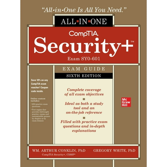 Pre-Owned Comptia Security+ All-In-One Exam Guide, Sixth Edition (Exam Sy0-601), (Hardcover)