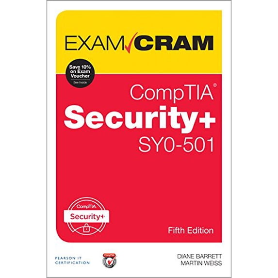 Pre-Owned CompTIA Security+ SY0-501 Exam Cram Paperback